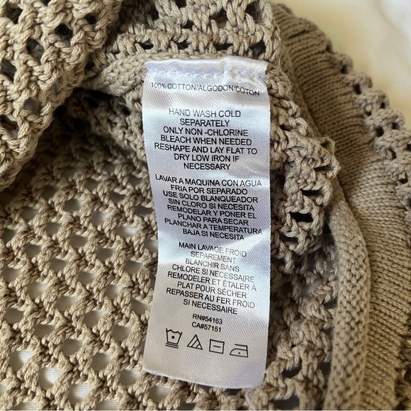 Calvin Klein Open Knit Tank Top - Picture 6 of 6